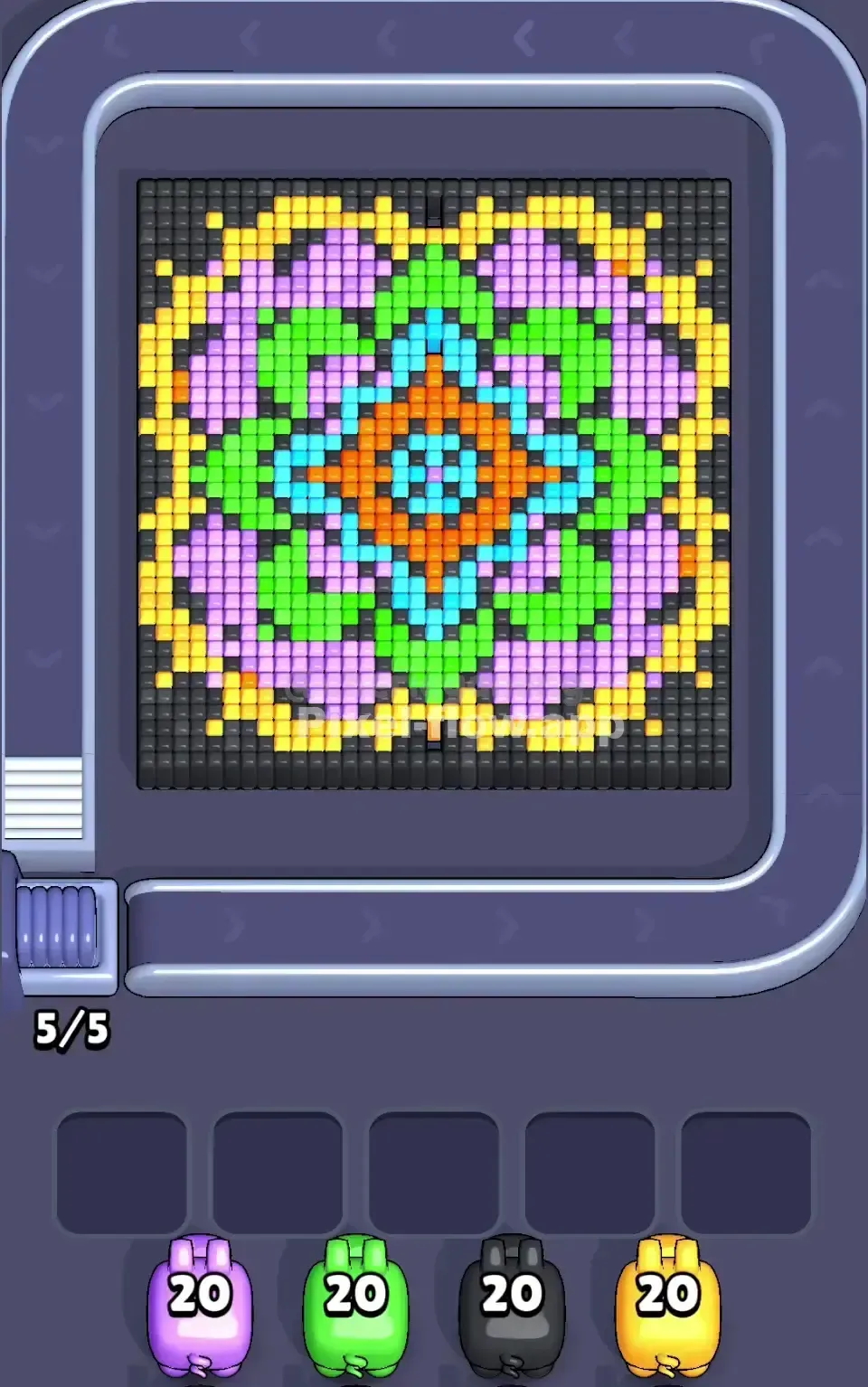 Pixel Flow Level 386 Solution (Wrong Level? Fix Here) 📸