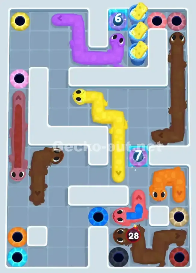 Gecko Out Level 1075 Solution 2