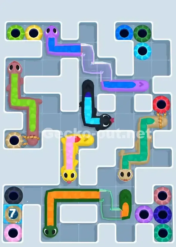 Gecko Out Level 891 Screenshot