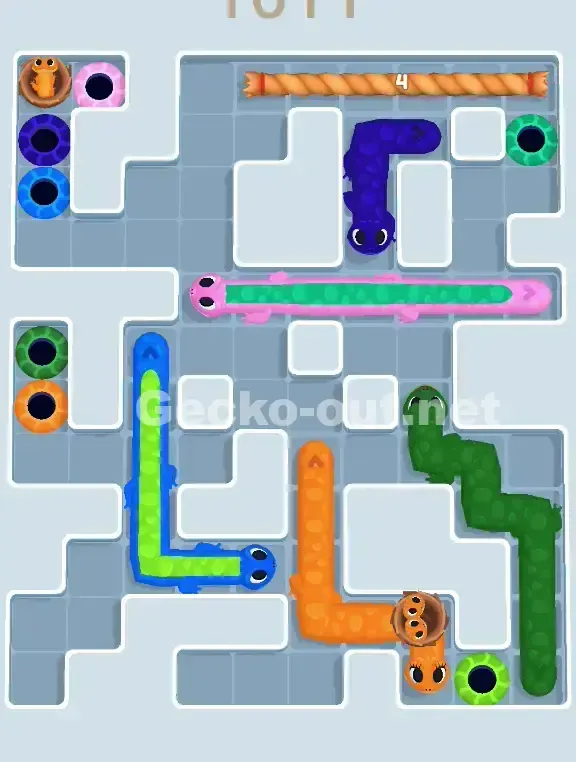 Gecko Out Level 1011 Solution 2