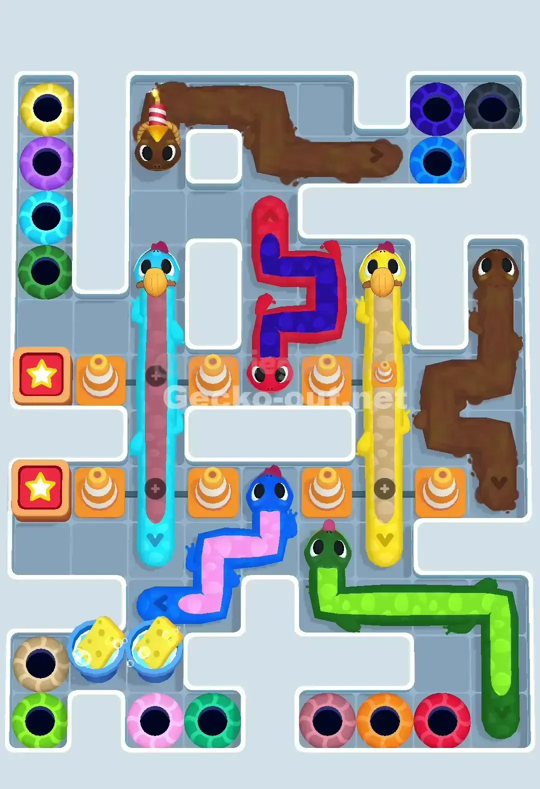 Gecko Out Level 668 Screenshot