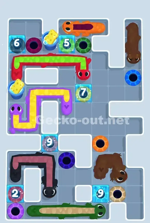 Gecko Out Level 837 Solution 1