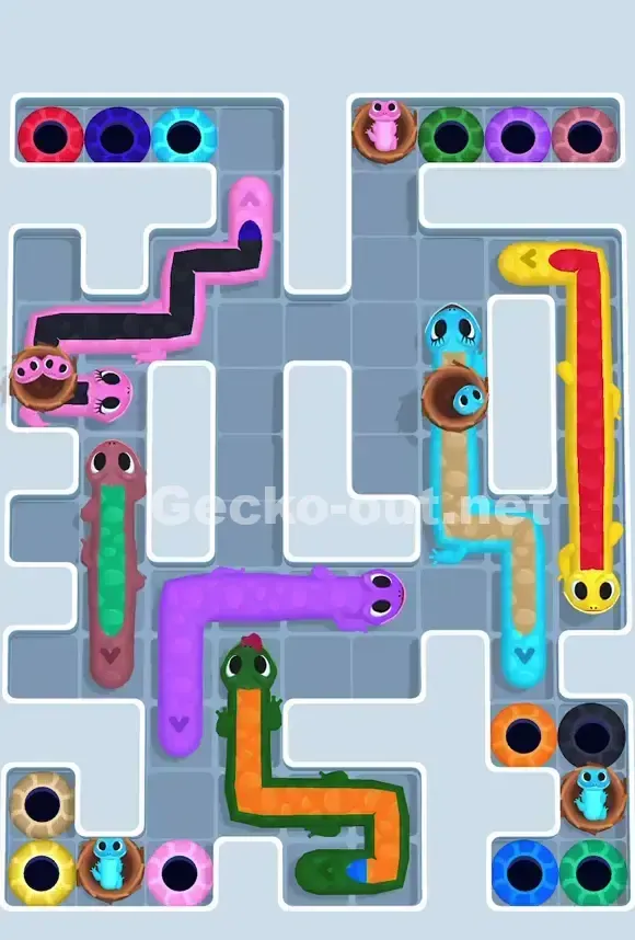 Gecko Out Level 744 Solution 1