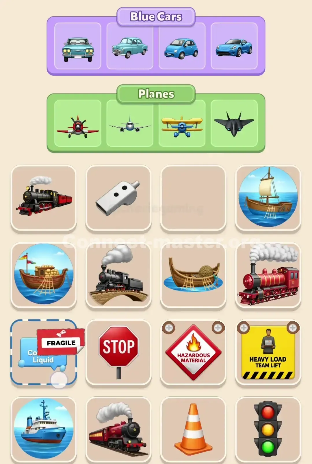 Connect Master Level 201 Solution 3