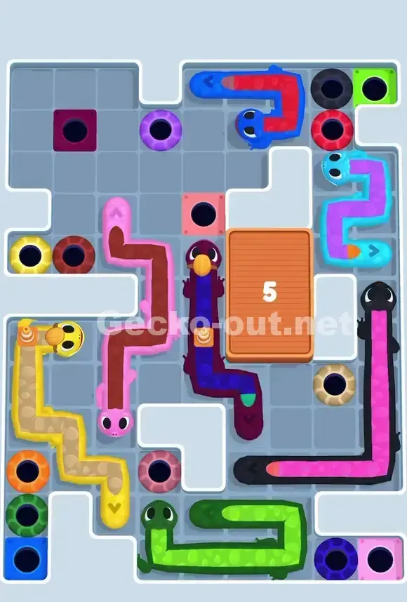 Gecko Out Level 686 Solution 1