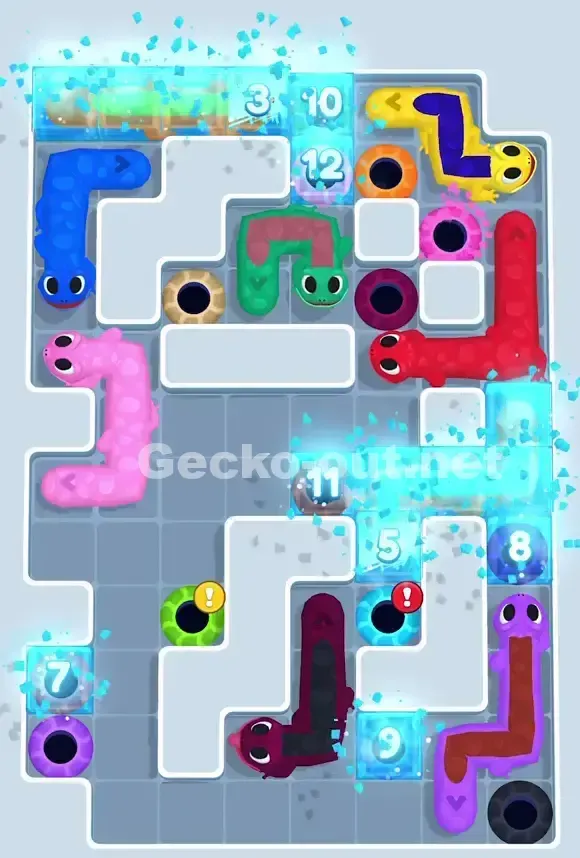 Gecko Out Level 822 Solution 1