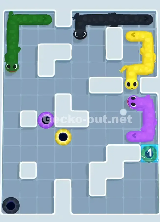 Gecko Out Level 1072 Solution 3