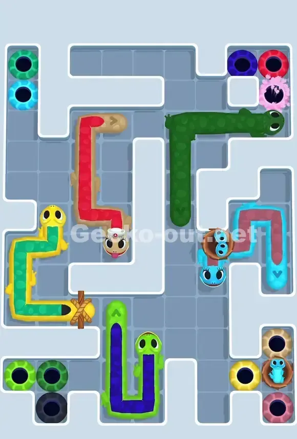 Gecko Out Level 741 Solution 2