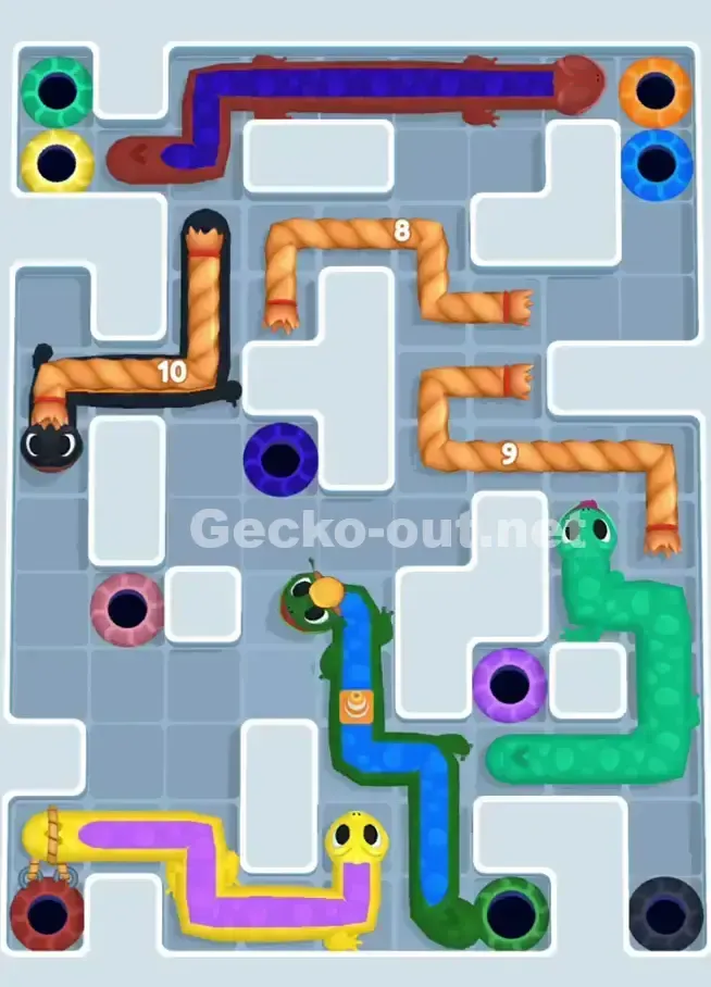 Gecko Out Level 1046 Solution 2