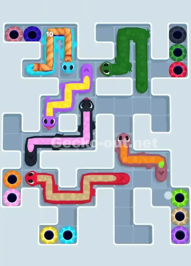 Gecko Out Level 1016 Solution 1