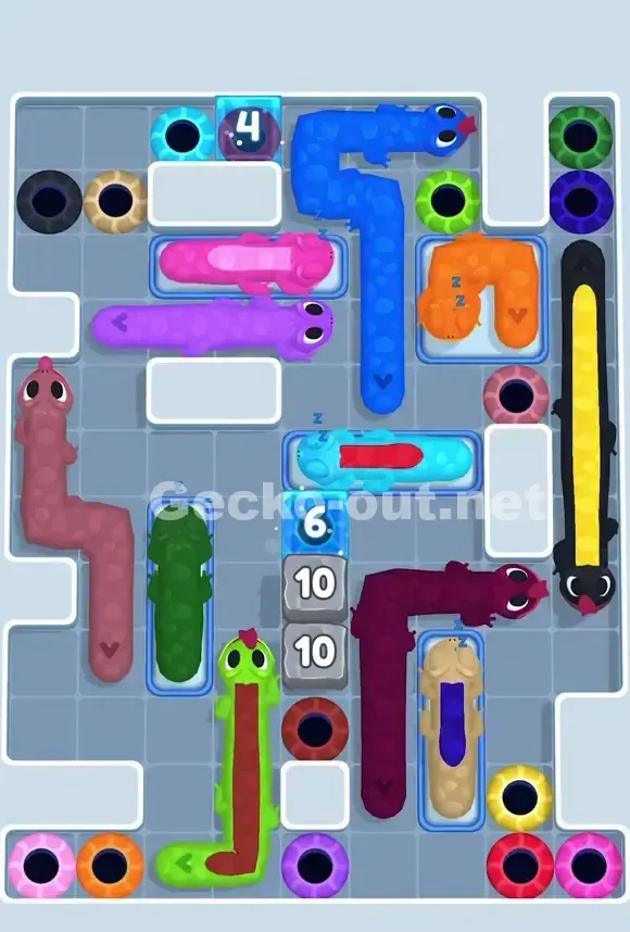 Gecko Out Level 844 Gameplay