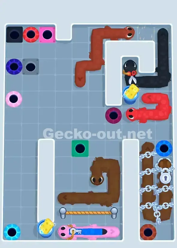 Gecko Out Level 718 Solution 2