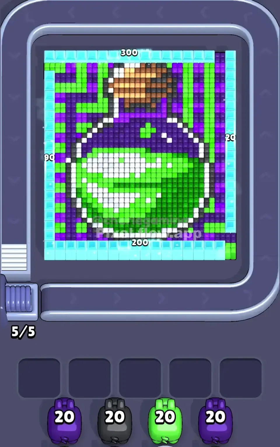 Pixel Flow Level 606 Solution (Wrong Level? Fix Here) 📸