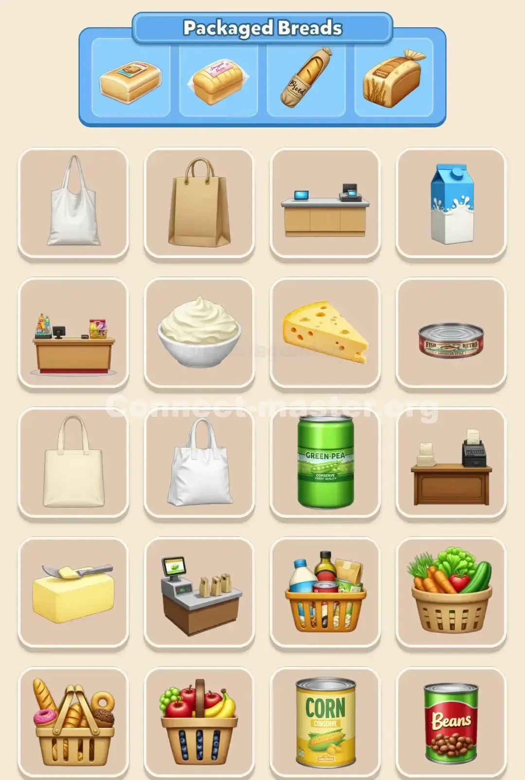 Connect Master Level 207 Solution 3