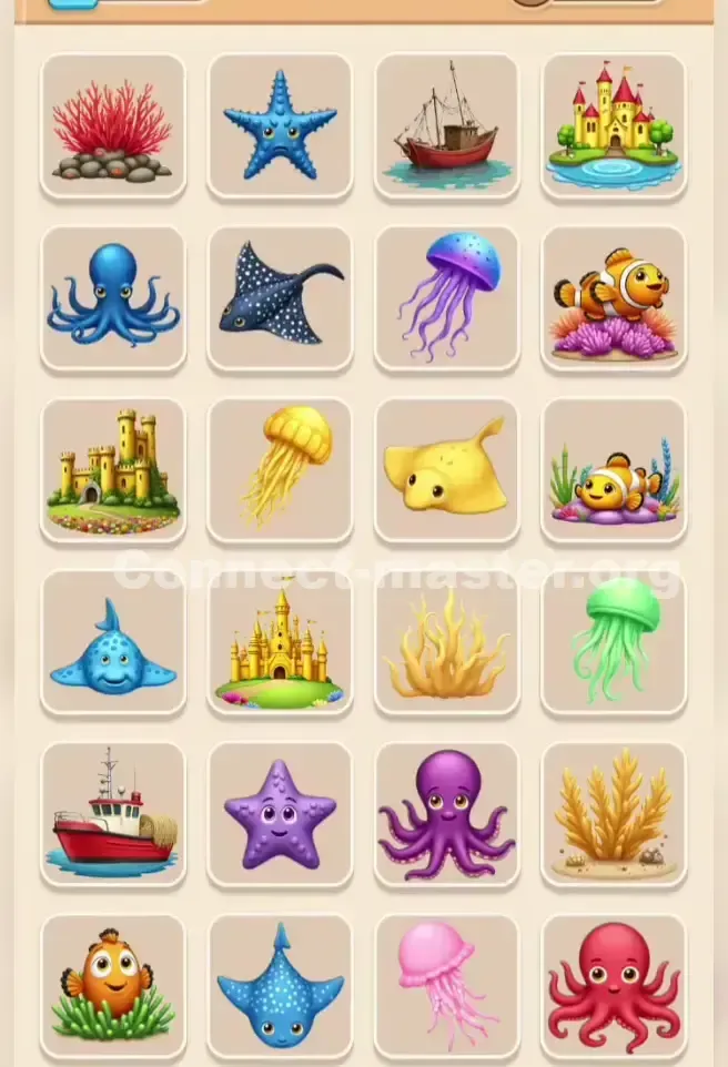 Connect Master Level 291 Solution 1