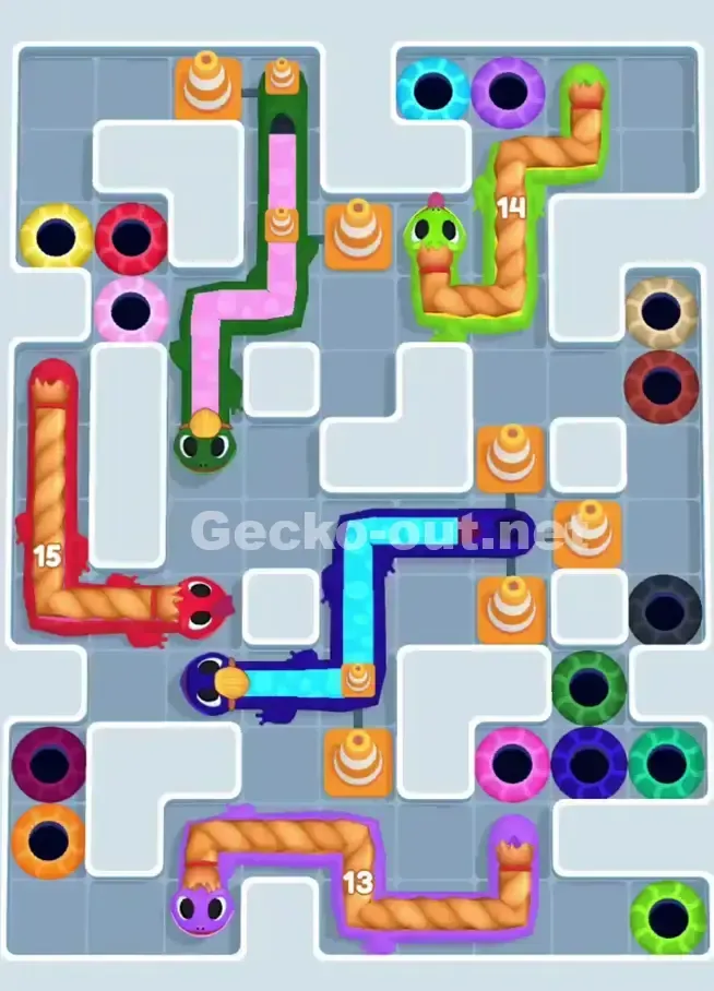 Gecko Out Level 1042 Screenshot