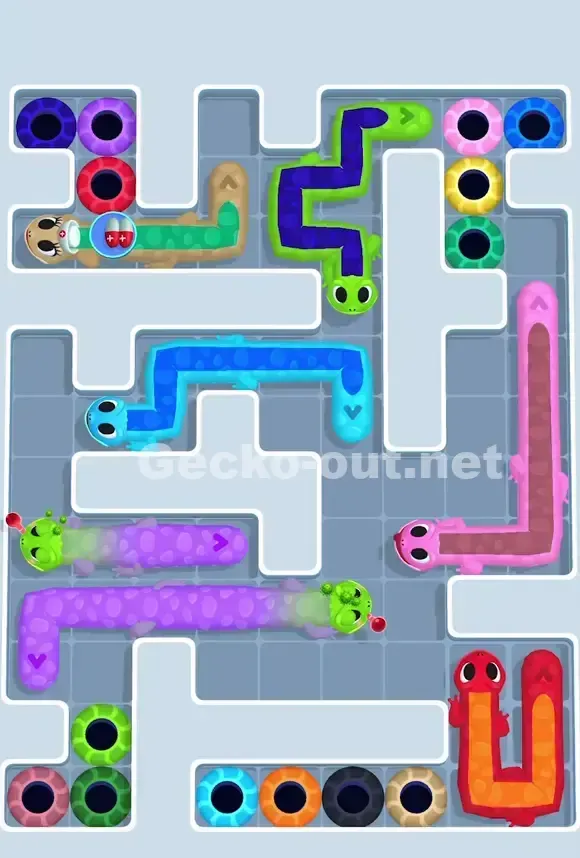 Gecko Out Level 736 Screenshot