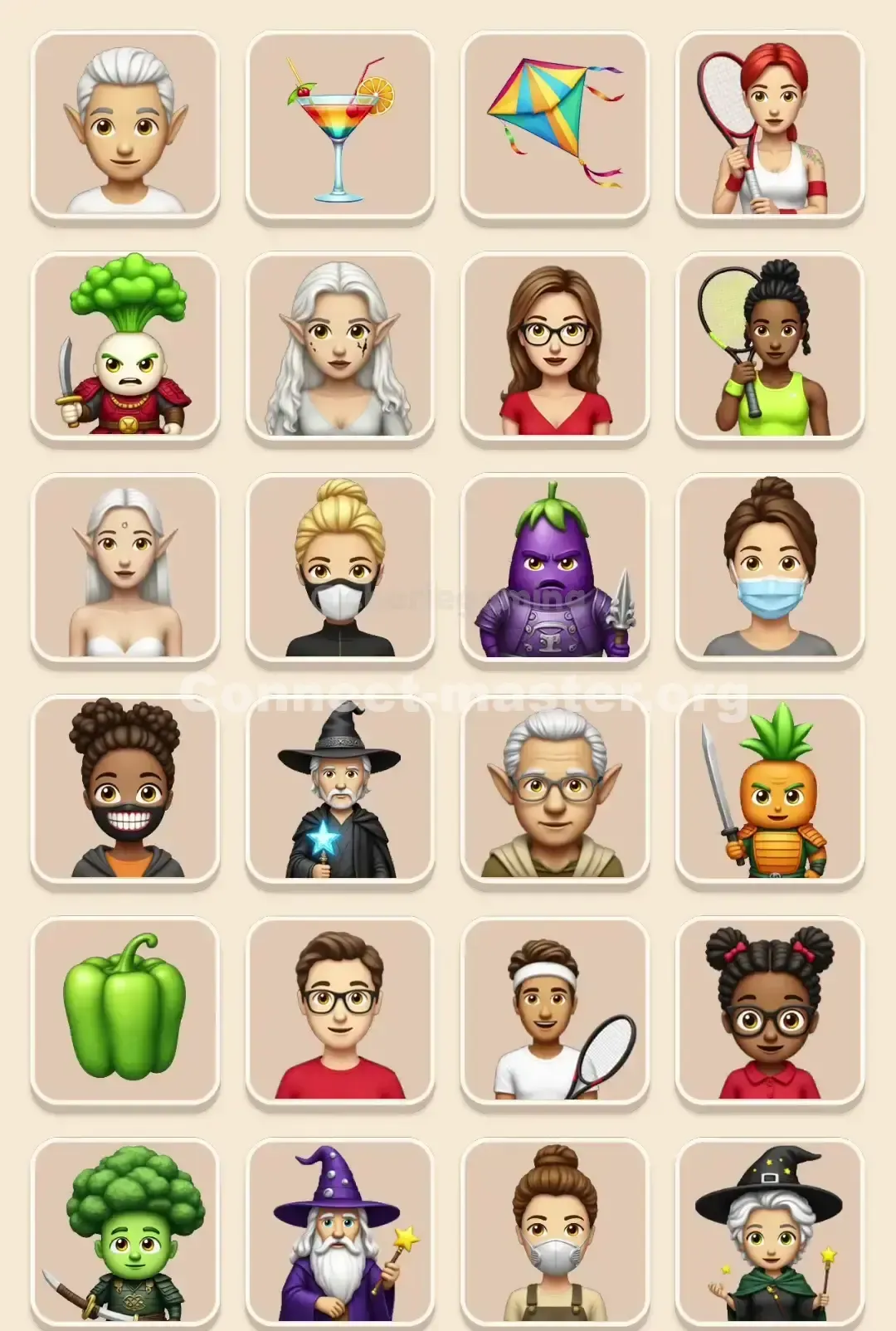 Connect Master Level 121 Solution 1