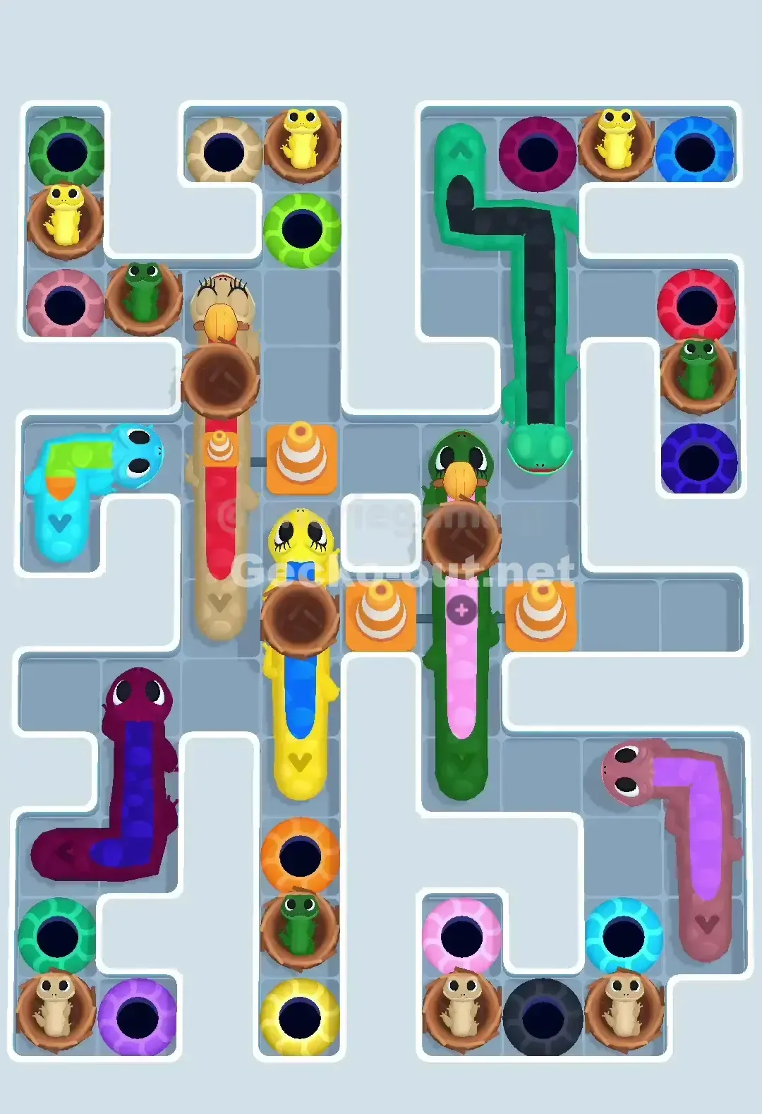 Gecko Out Level 671 Screenshot