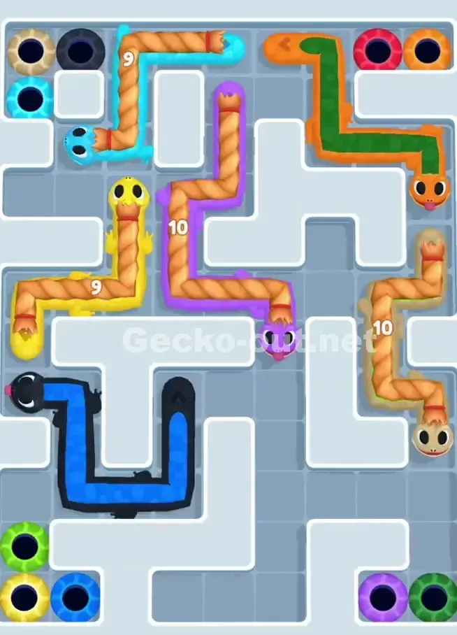 Gecko Out Level 1023 Solution 1