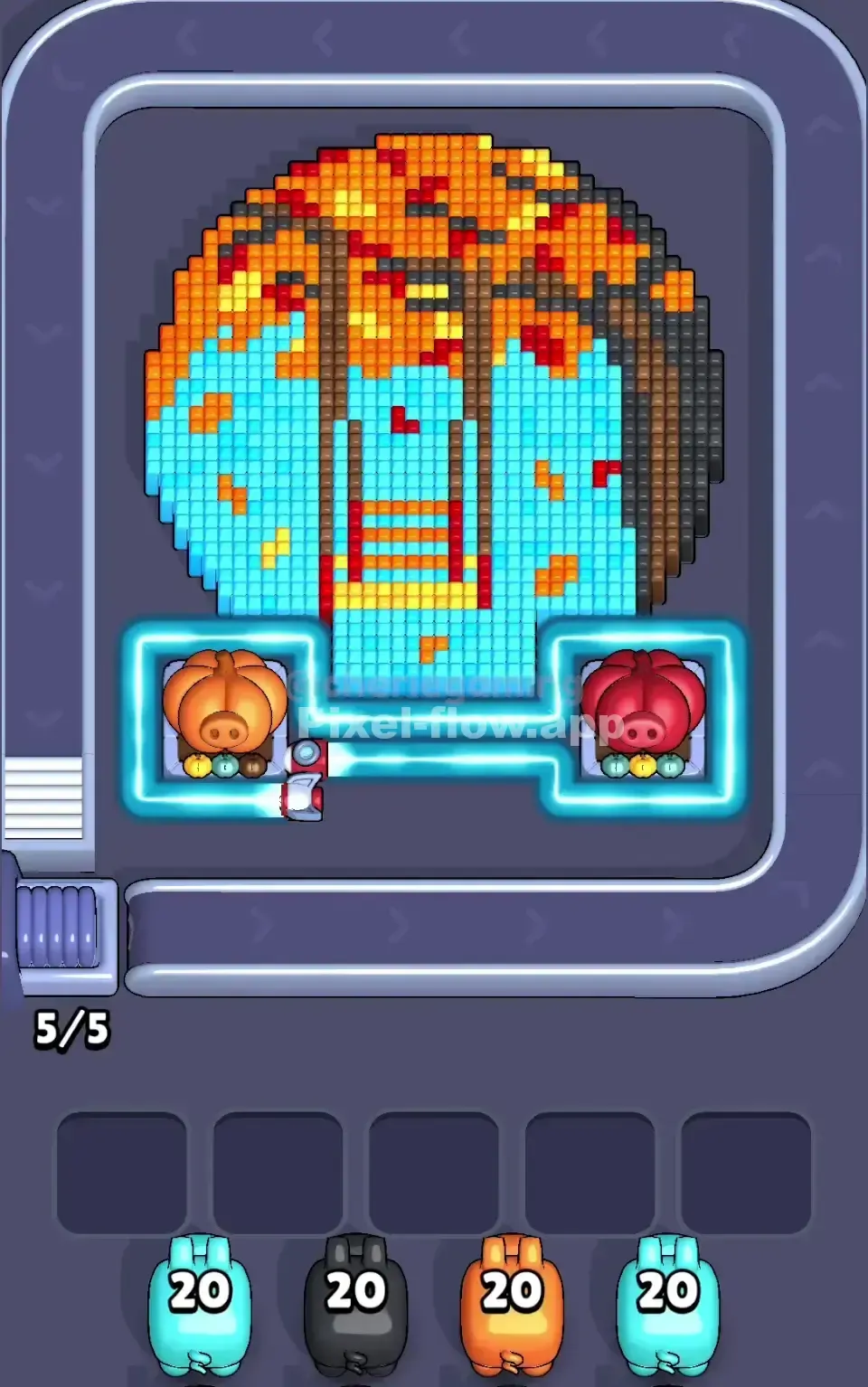 Pixel Flow Level 732 Solution (Wrong Level? Fix Here) 📸