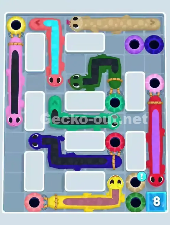 Gecko Out Level 943 Solution 1