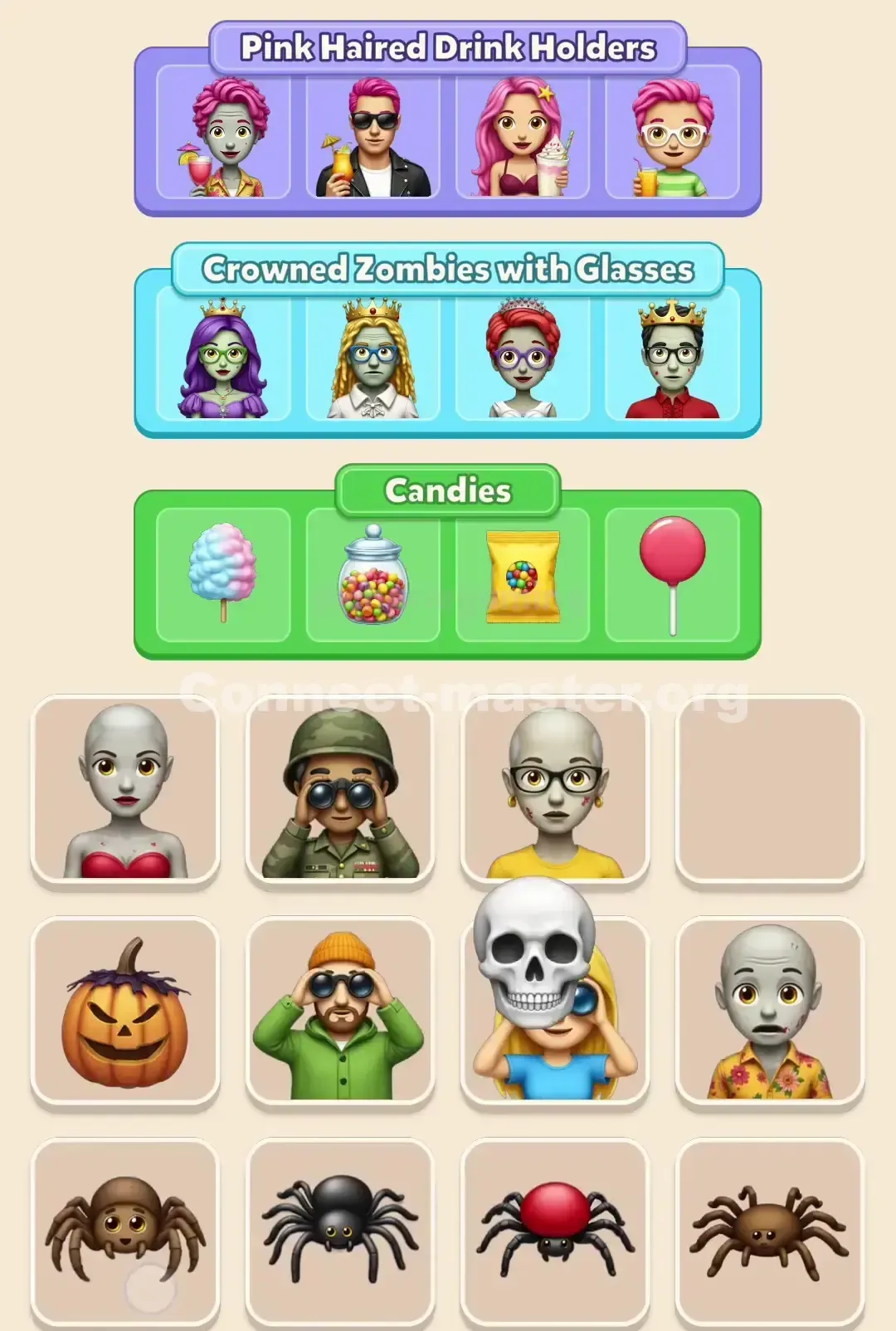 Connect Master Level 141 Solution 3