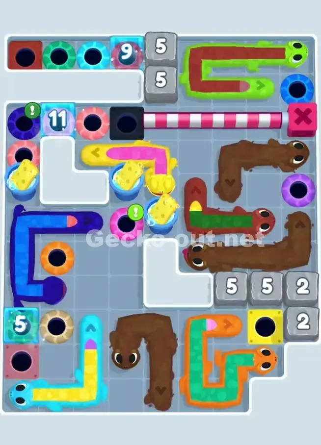 Gecko Out Level 1090 Screenshot