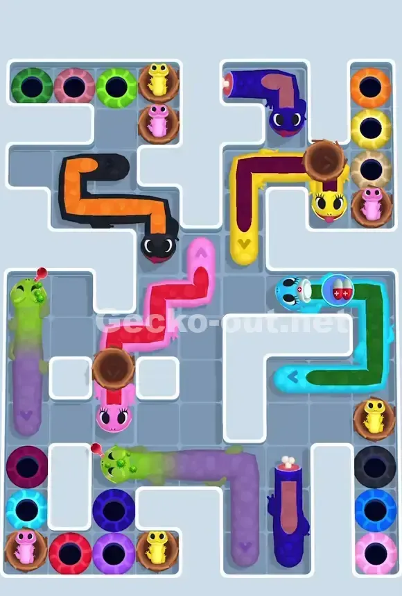 Gecko Out Level 758 Screenshot