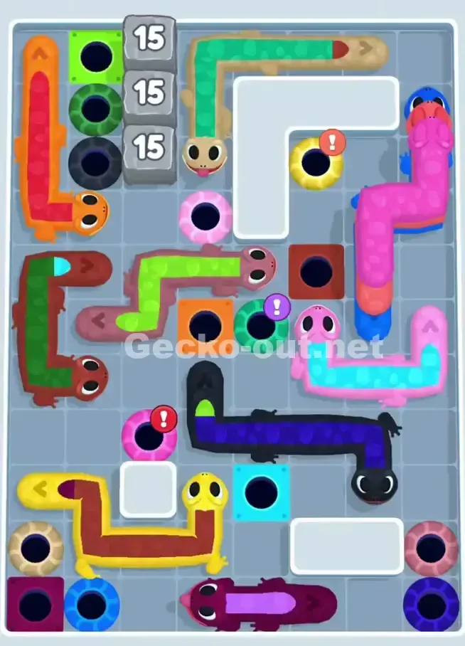 Gecko Out Level 1058 Gameplay