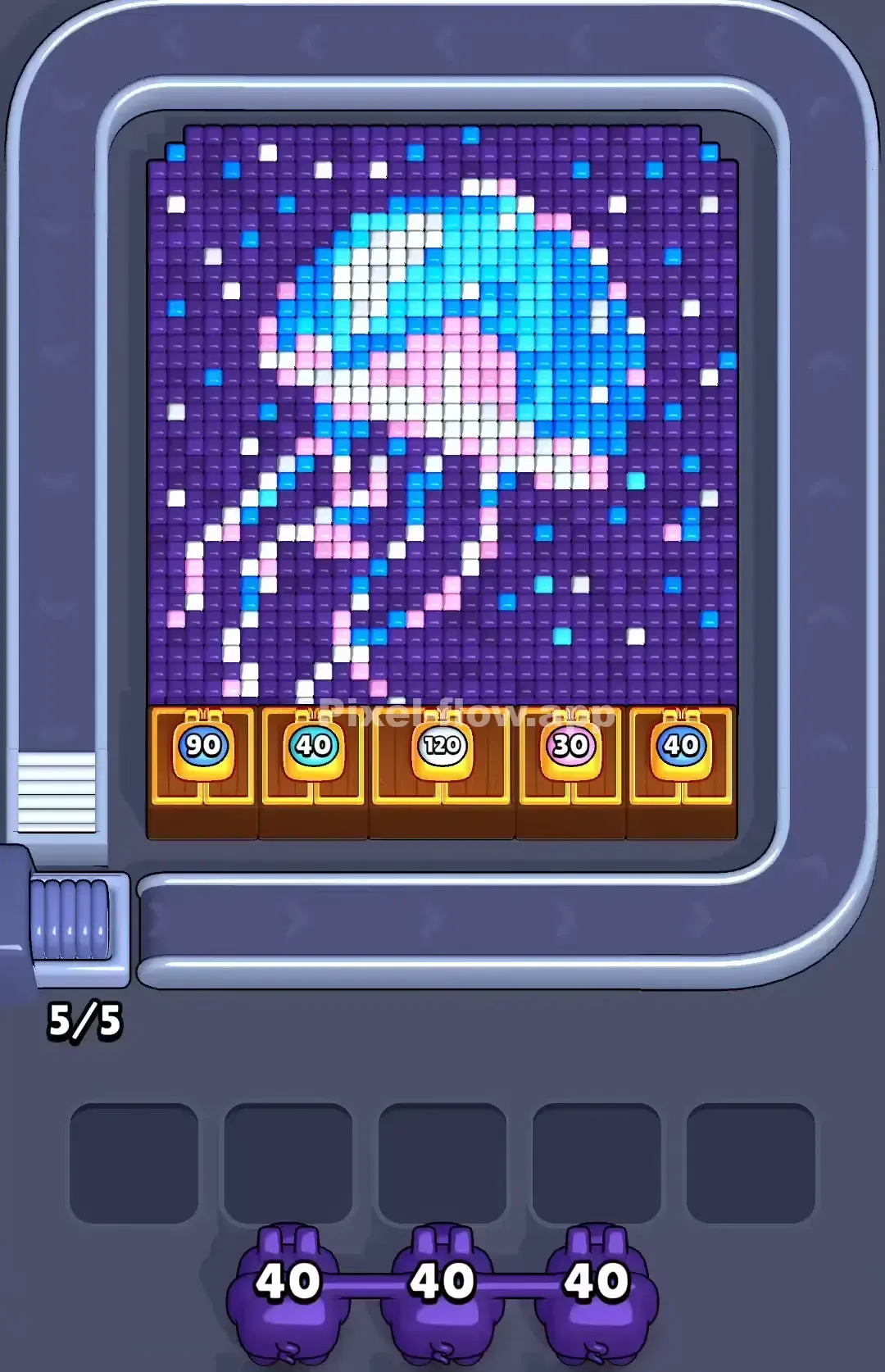 Pixel Flow Jellyfish Level Solution (Wrong Level? Fix Here) 📸