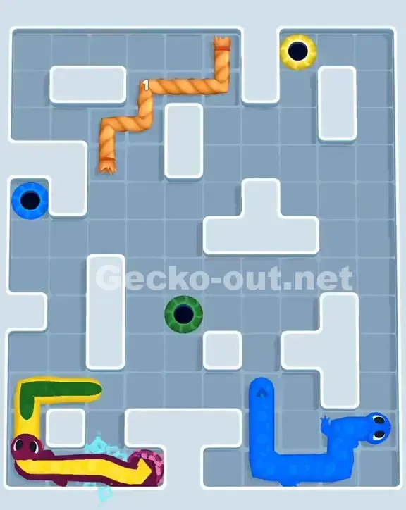 Gecko Out Level 1147 Solution 3
