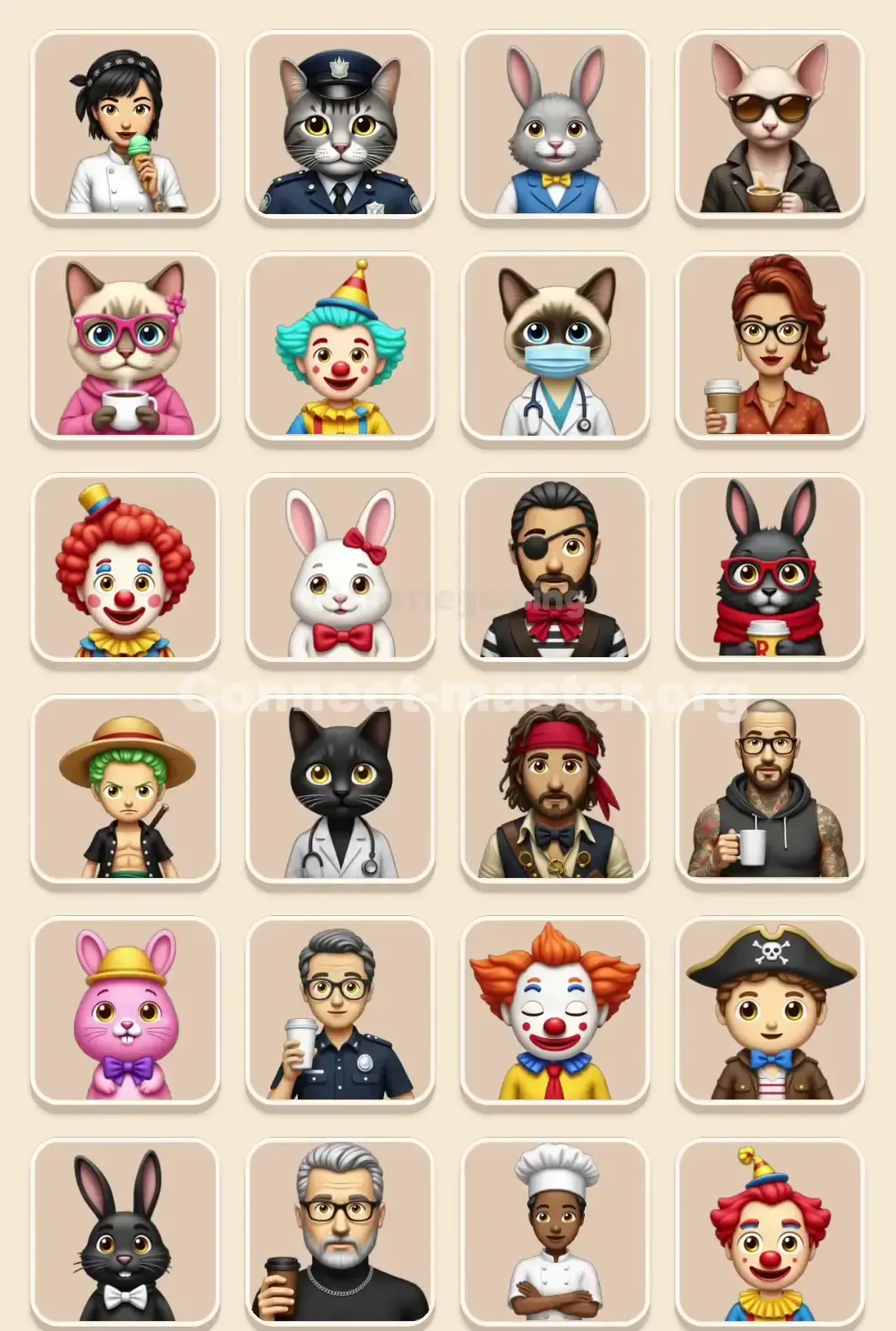 Connect Master Level 105 Solution 1