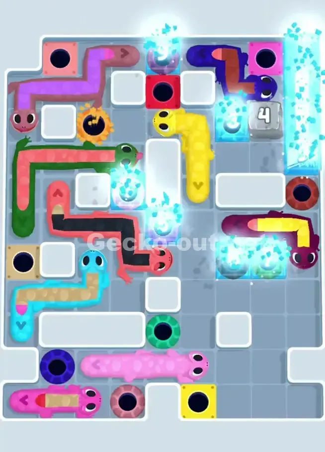 Gecko Out Level 1064 Solution 1