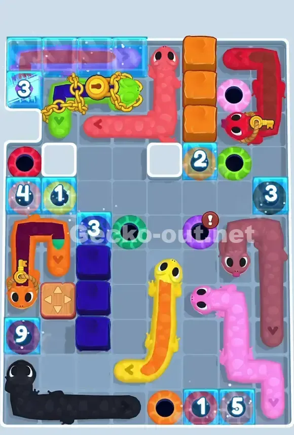 Gecko Out Level 809 Solution 2