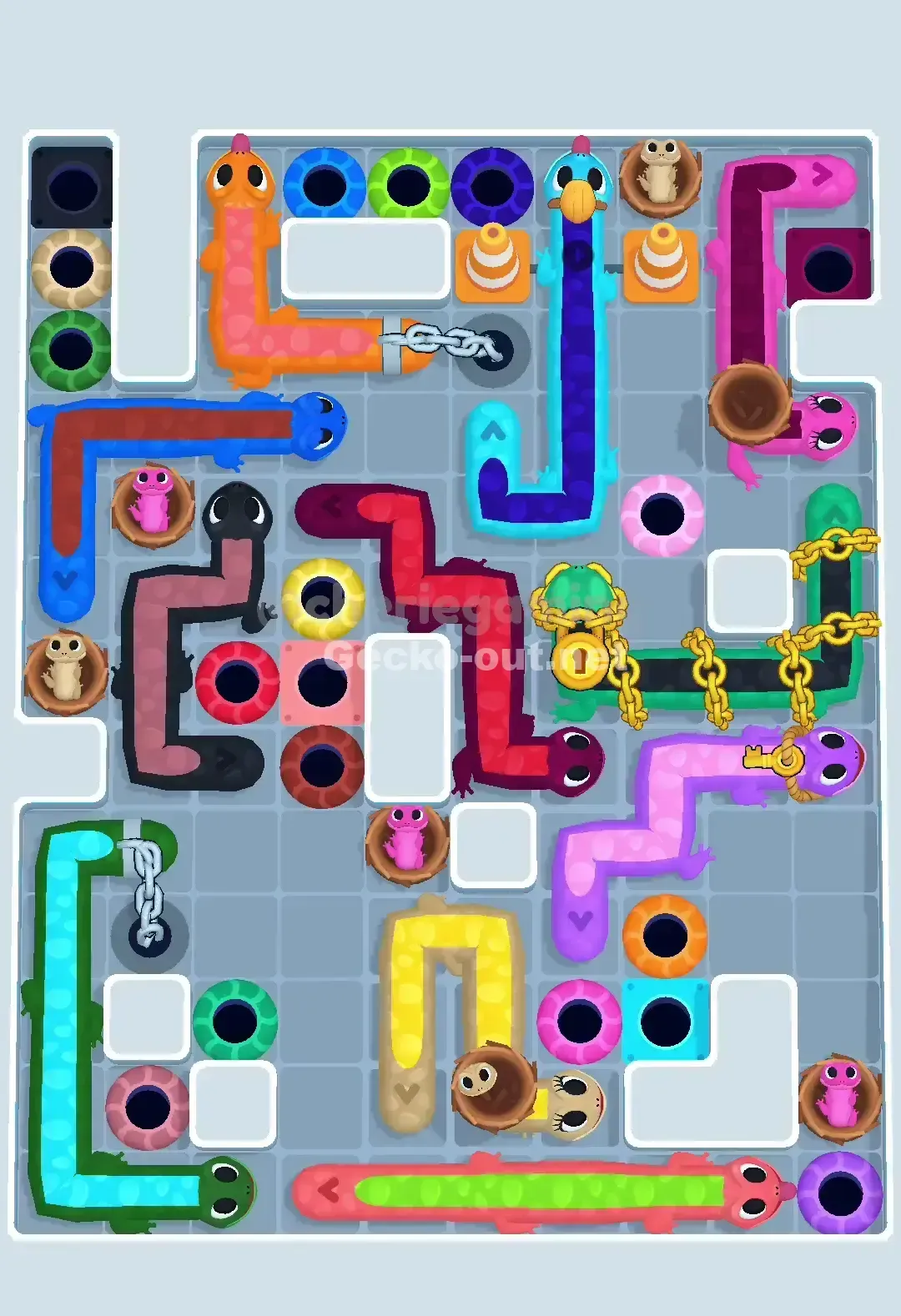 Gecko Out Level 675 Solution 1