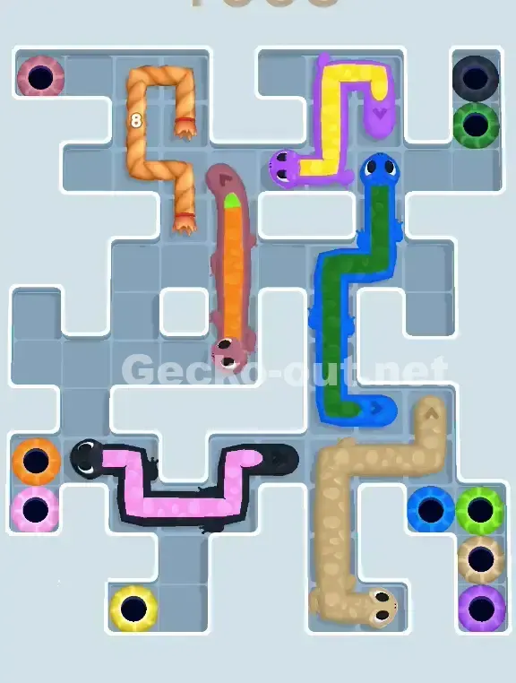 Gecko Out Level 1008 Solution 2