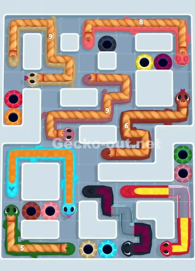 Gecko Out Level 1050 Gameplay