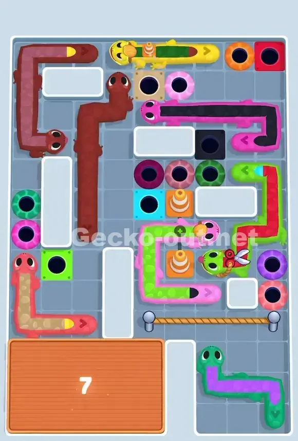 Gecko Out Level 702 Solution 1