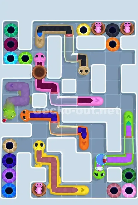 Gecko Out Level 875 Screenshot