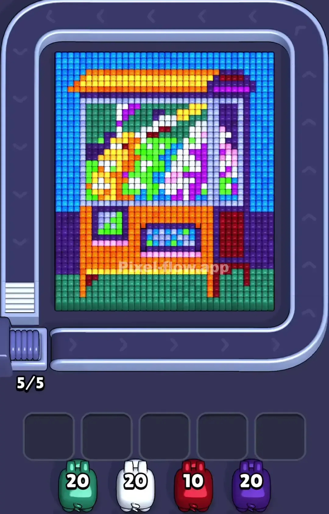 Pixel Flow Level 975 Solution (Wrong Level? Fix Here) 📸