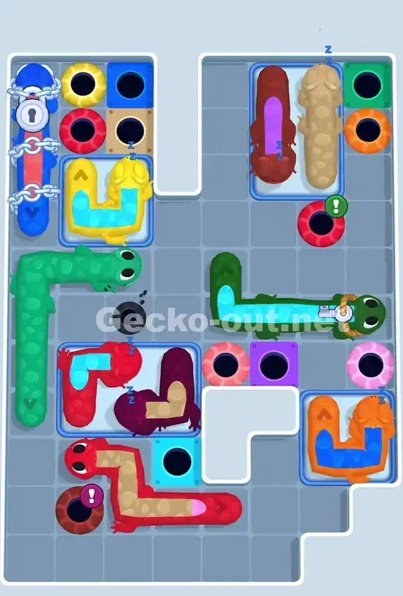 Gecko Out Level 858 Solution 1