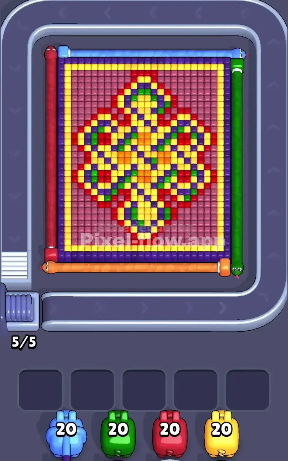 Pixel Flow Level 219 Solution (Wrong Level? Fix Here) 📸