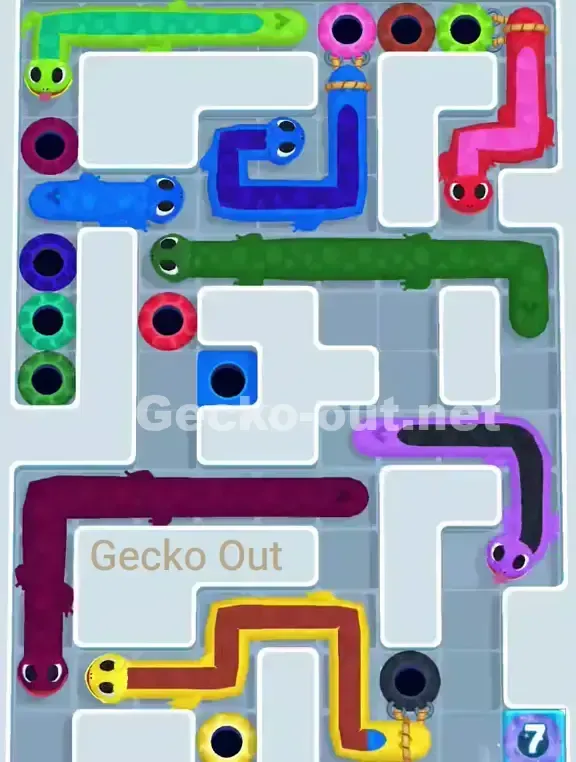 Gecko Out Level 953 Solution 2