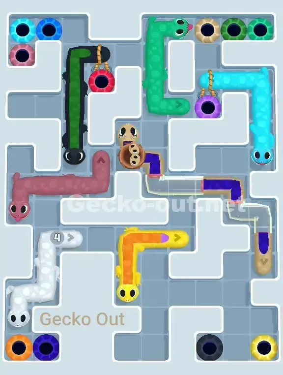 Gecko Out Level 965 Solution 2