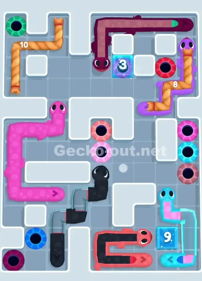 Gecko Out Level 1040 Solution 2