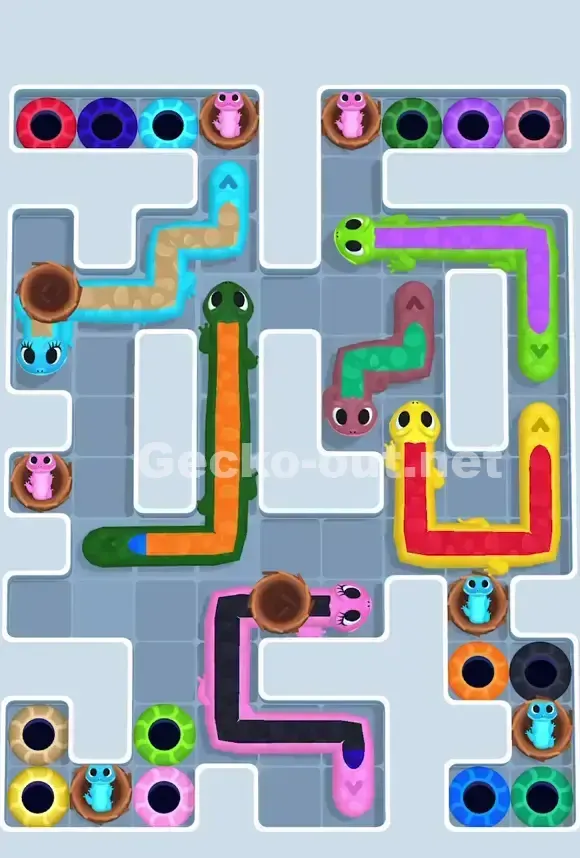 Gecko Out Level 744 Gameplay