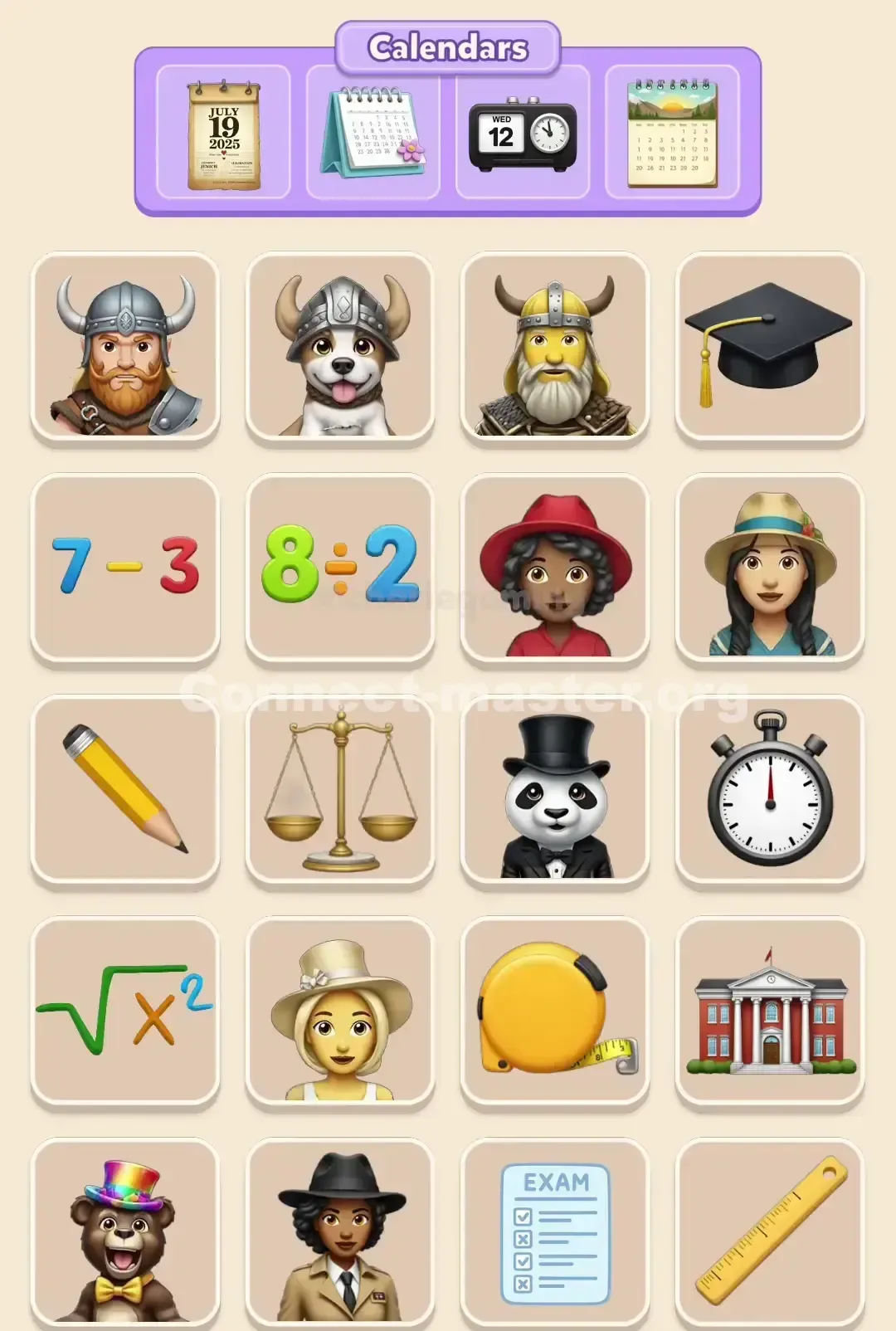 Connect Master Level 102 Solution 2