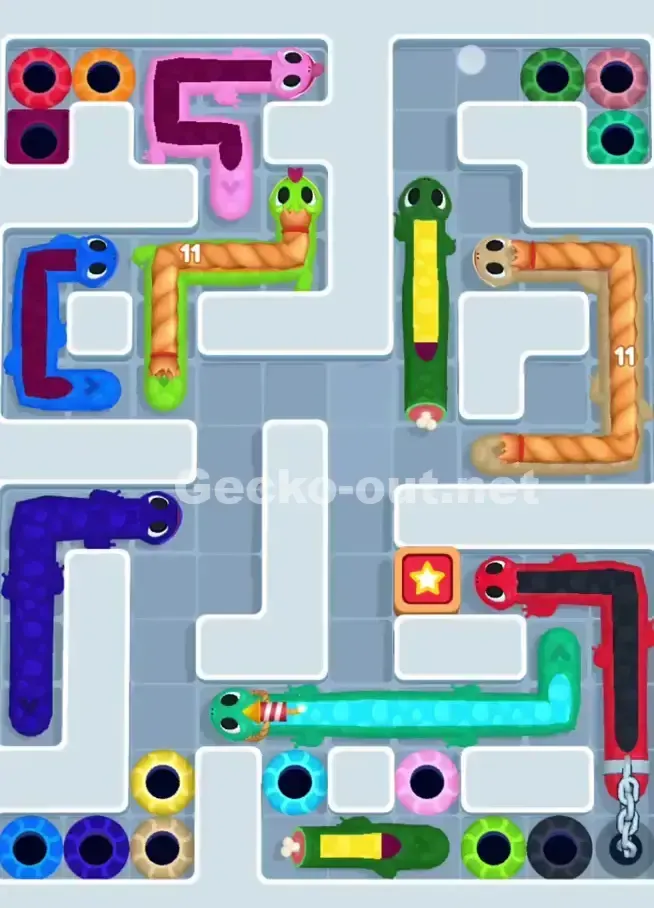 Gecko Out Level 1026 Solution 1
