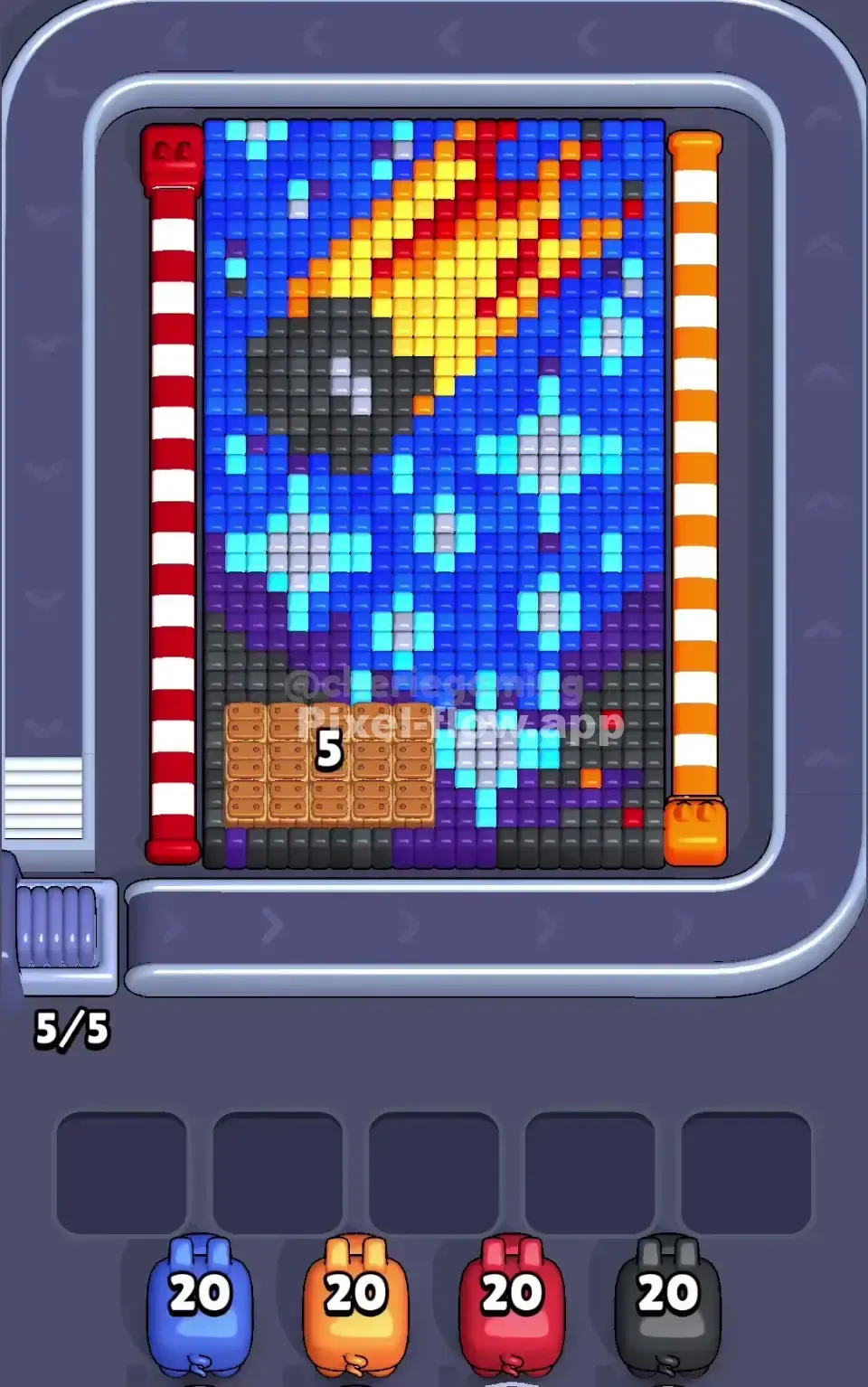 Pixel Flow Level 348 Solution (Wrong Level? Fix Here) 📸